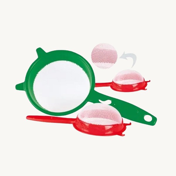 Kit de coador/paneira com 3 peças - Alves - 16-9