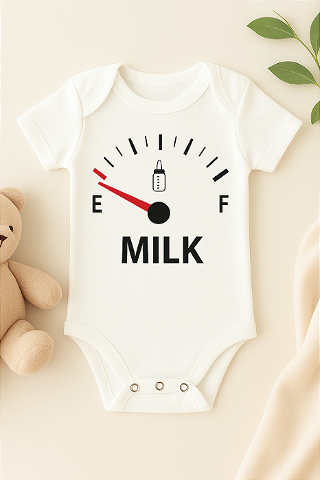 Body Personalizado Bebê Milk