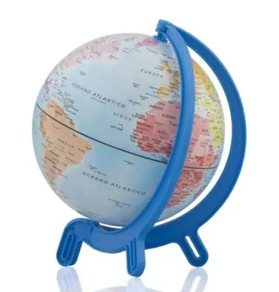 Globo Terrestre 16cm Giacomino - Ideal para Estudo e Decoração