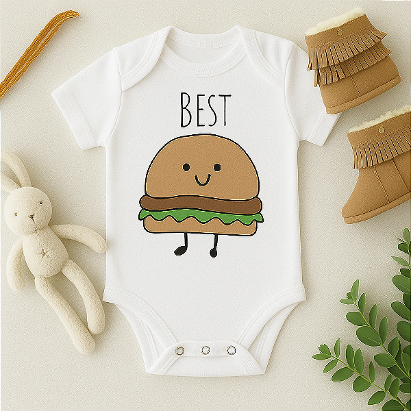 Body Bebê Personalizado Best