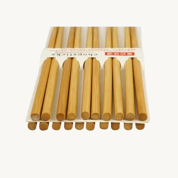 Kit Hashi de Bambu 10 Pares - DT2101