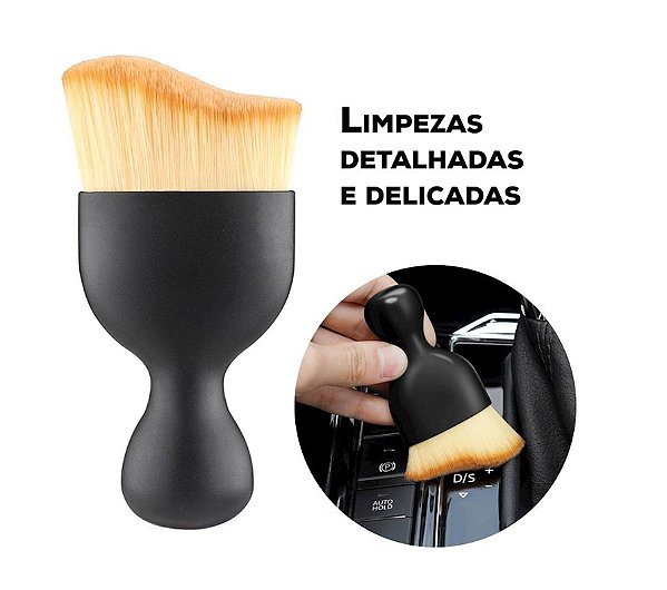 Pincel de Detalhe para Limpeza de Plástico - 10cm - FEA034