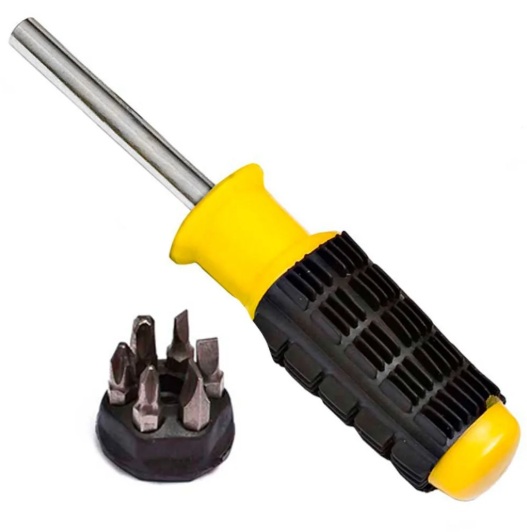 Chave Intercambiável Multifuncional De Metal 6 Pçs - FERR-241