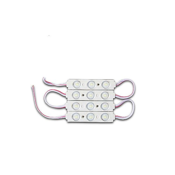 Módulo de LED Tarponn 3 SMD 55 Lumens IP67 Branca Fria 6.000k 24V