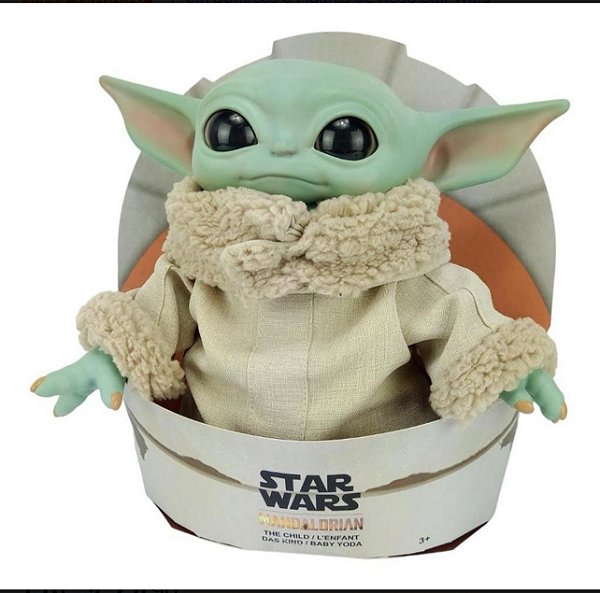 Boneco Baby yoda pelúcia
