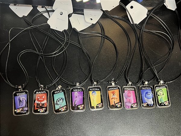 Colar divertidamente kit c/9 peças