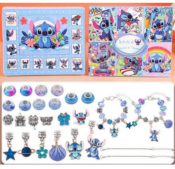 Kit surpresa pandora Stitch