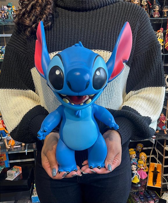 Boneco stitch de vinil 45cm