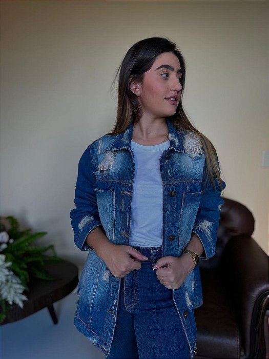 JAQUETA JEANS ACOSTAMENTO