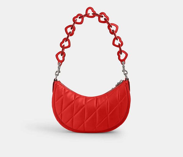 BOLSA MIRA SHOULDER CORAÇÃO VERMELHO COACH