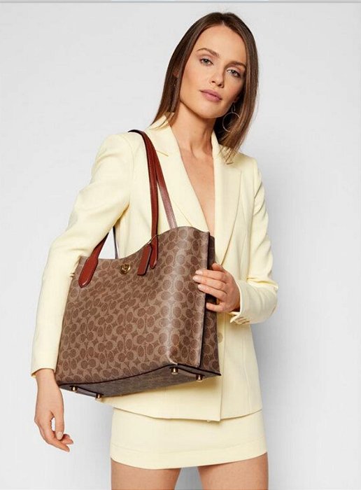 BOLSA WILLOW TOTE IN SIGNATURE COACH