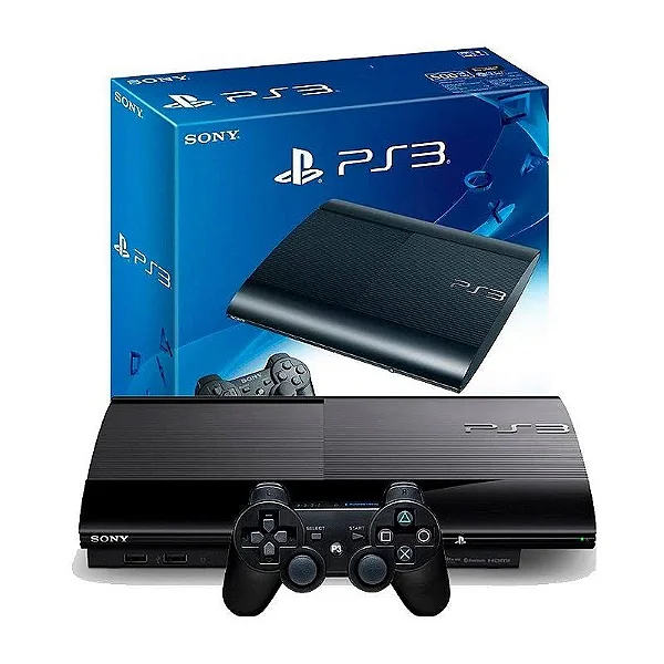 Ps3 Super Slim 20 Jogos + 1 Controle