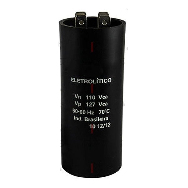 Capacitor de Partida Eletrolítico - 189/227uF - 110V