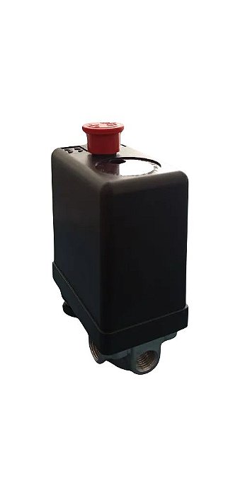 Automatico Pressostato Botão Compressor - 4 Via - 80/120 psi