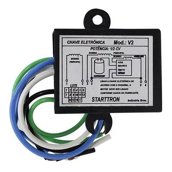 Chave de Partida Eletrônica V3 - 1CV - 20A