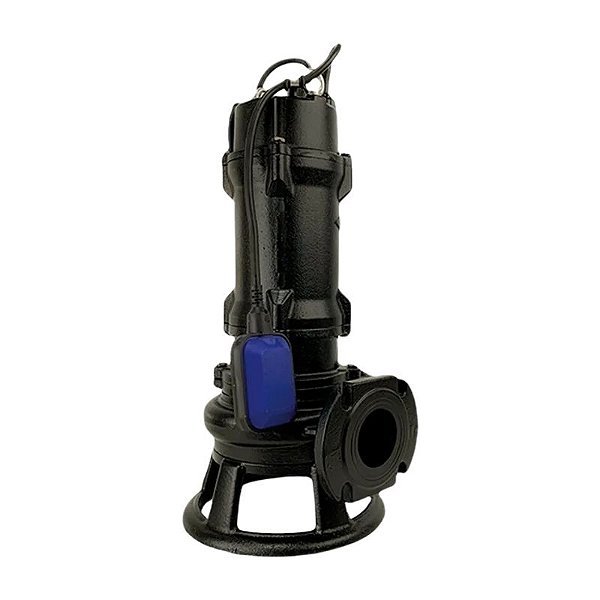 Motobomba Submersível P/Esgoto Trituradora Lepono WQ25-15-2.2C - 3CV - (24mca - 47M³/H) - Monofásica - 220V