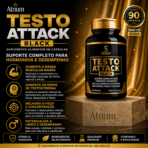 TESTO ATTACK BLACK 90 CPS GOLDSNAKE