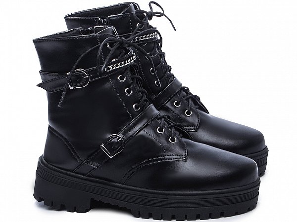 Bota Coturno Feminina