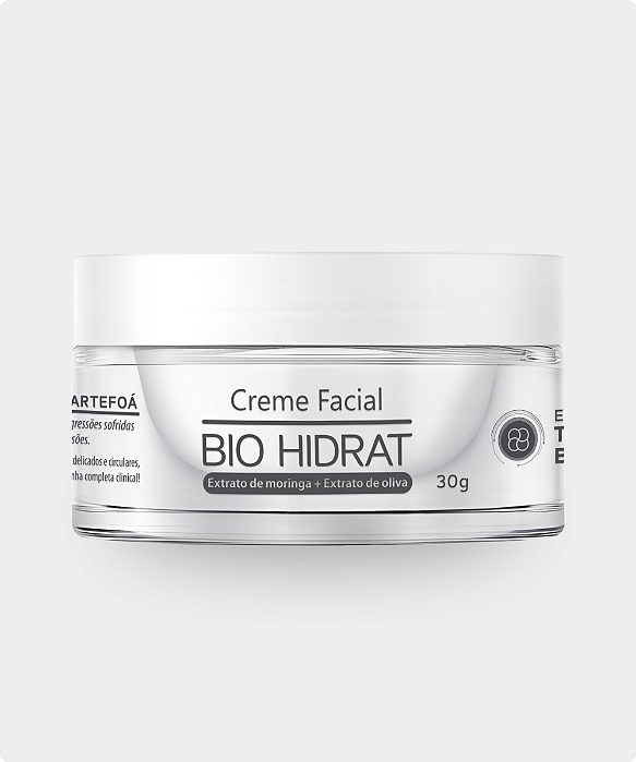 Bio Hidrat - Creme Hidratante Facial (com Ácido Hialurônico) - 30g Artefoá