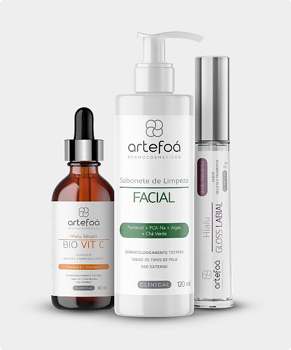 Introdução ao Skincare + Gloss Ác. Hialurônico Framboesa