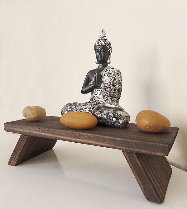 Altar de mesa suporte de estátuas, velas, porta cristais, religião ZA08