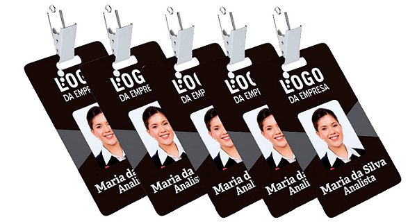 KIT COM 05 CRACHÁS PERSONALIZADOS