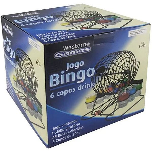 Bingo drinking game - Western