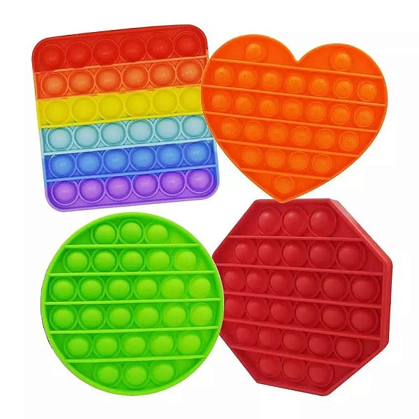 Pop It , Brinquedo anti stress sensorial