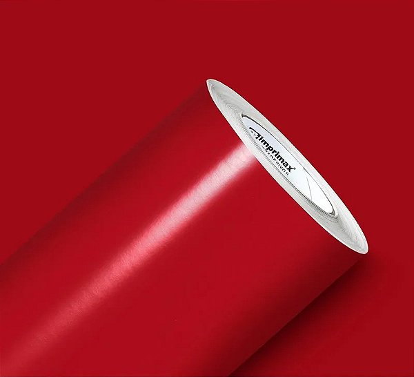 Adesivo vinil, vermelho vivo, 1 metro - Gold Max