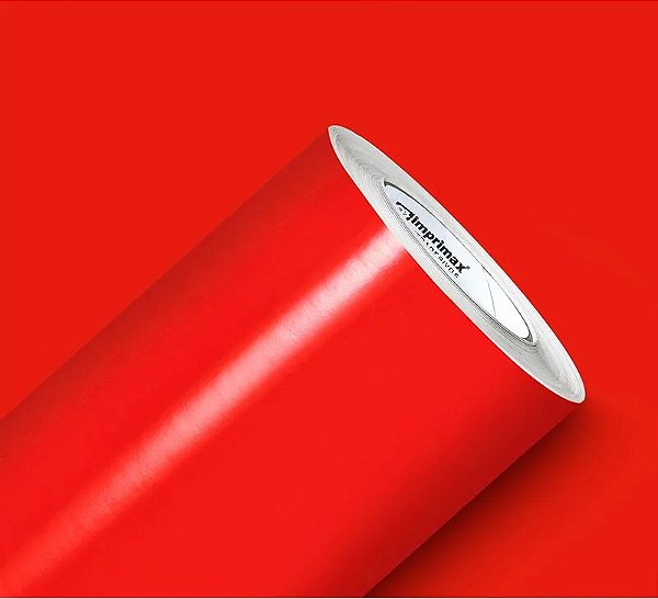 Adesivo vinil, vermelho tomate, 1 metro - Gold max