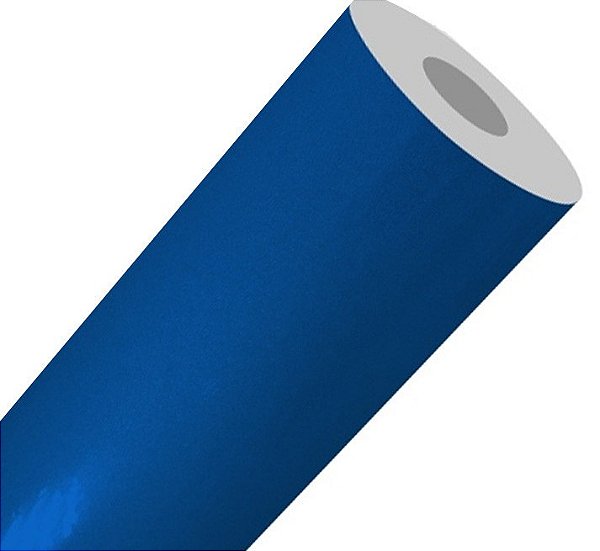 Adesivo vinil refletivo, 1m, azul - Nova Silk
