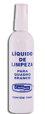 Líquido de limpeza para quadro branco - Corti Arte