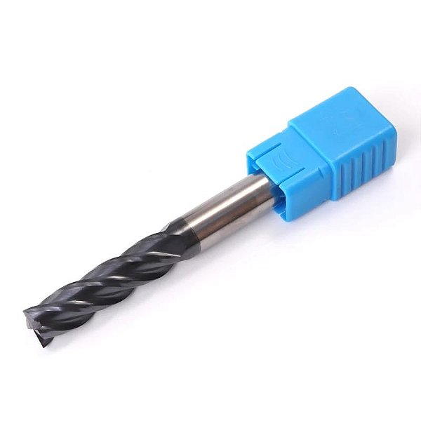 Fresa Topo Reto Metal Duro 2,5mm - 4 Cortes Com 45HRC
