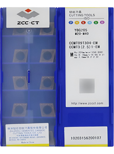 Pastilha Videa Inserto Ccmt09t304 - Em Ybg205 Zcc 10 Pçs
