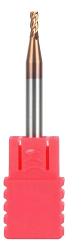 Fresa Topo Metal Duro 2mm 4 Cortes Com Cobertura Hrc55