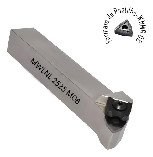 Suporte 1o Linha Torno Wnmg 08  Externo Mwlnl2525 M08 Esquer