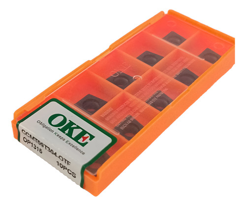 Pastilha Videa Inserto Ccmt09t304 - Otf Op1315 10 Pçs