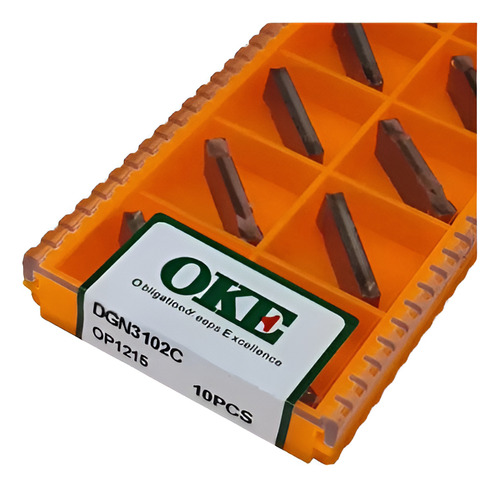 Pastilha Inserto Bedame Dgn 3mm Op1215 Oke