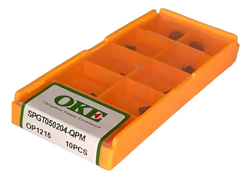 Inserto Pastilha Videa Spgt 050204 - Qpm Op1215 Oke Tmax