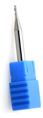Fresa Topo Metal Duro Alumínio 2c Ø 2,5mm Canal Polido 45hrc