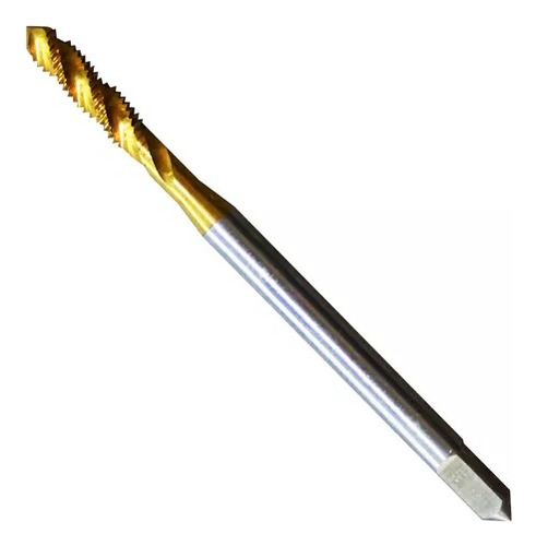 Macho Maquina Rosca M8 X 1,25 Ponta Helicoidal Hss Tin