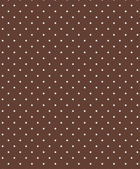 Tecido Tricoline Poa Micro Chocolate