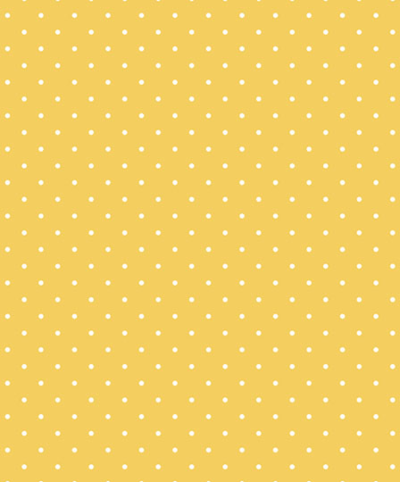 Tecido Tricoline Poa Micro Amarelo Gema