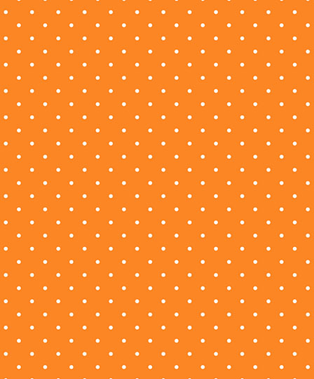 Tecido Tricoline Poa Micro Laranja