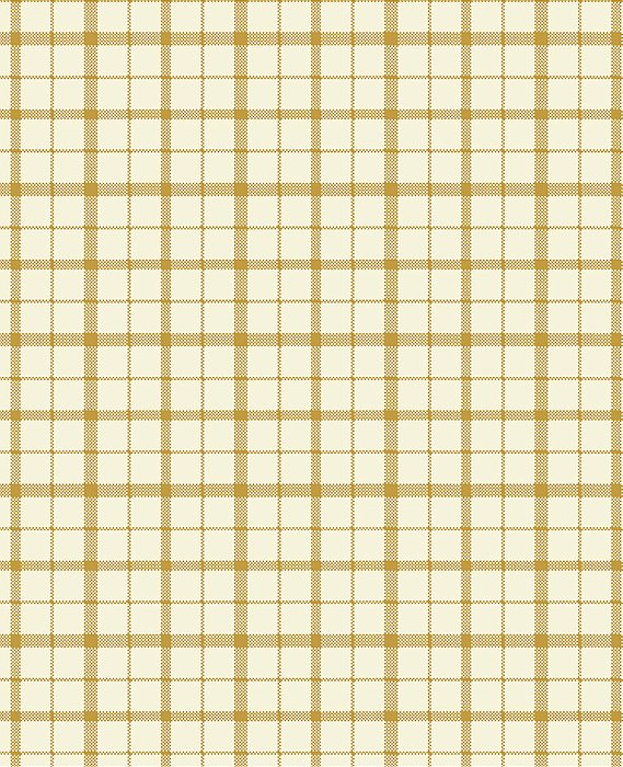 Tecido Tricoline Xadrez Natal Fundo Bege Com Dourado