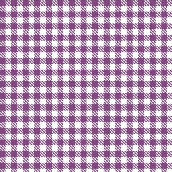 Tecido Tricoline Mista Xadrez Roxo 1Metro X 1,50Largura