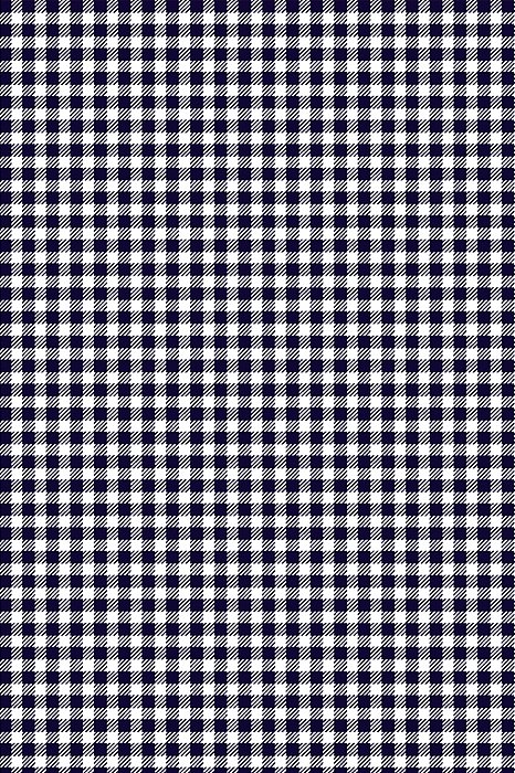 Tecido Tricoline Xadrez Azul Marinho