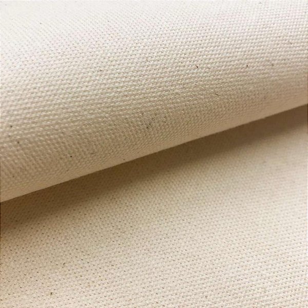 Tecido Algodão Crú Pesado Largura 50cm X 1,60 Pesado