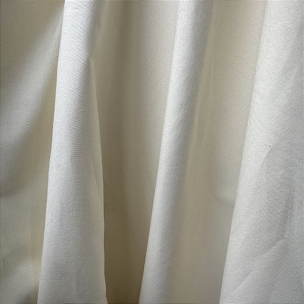 Tecido Percal 200 Fios de Algodão Creme 50cm X 2.50 Largura
