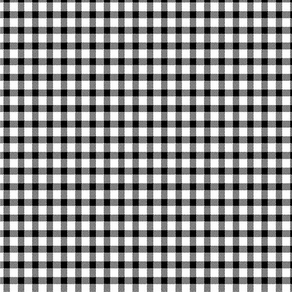 Tecido Tricoline Xadrez Preto 50cm X 1.50Largura